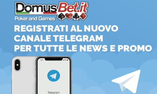 Puoi scoprire le ultime novità su DomusBet in un Telegram