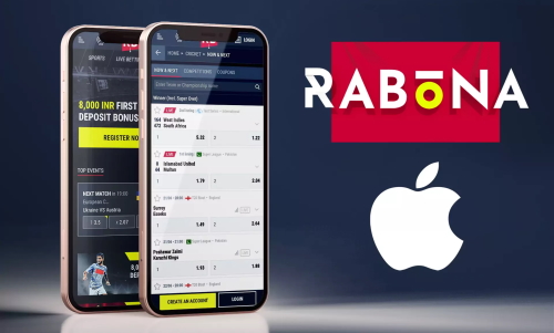 Rabona offre un applicazione mobile per iOS
